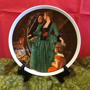 Norman Rockwell Mother’s Day Collectors Plate Vintage